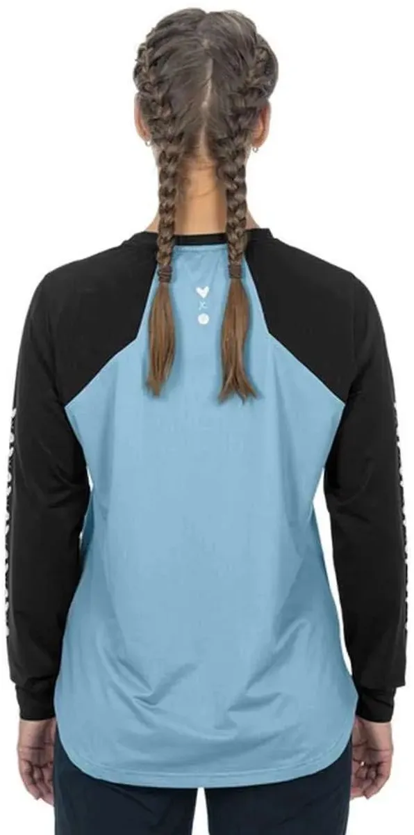 Cube ATX Langarm Enduro Trui - M - Blauw/Zwart