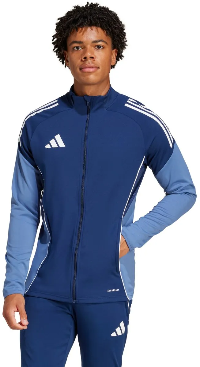 adidas Tiro 25 Competition Trainingsjack Heren - Donkerblauw L