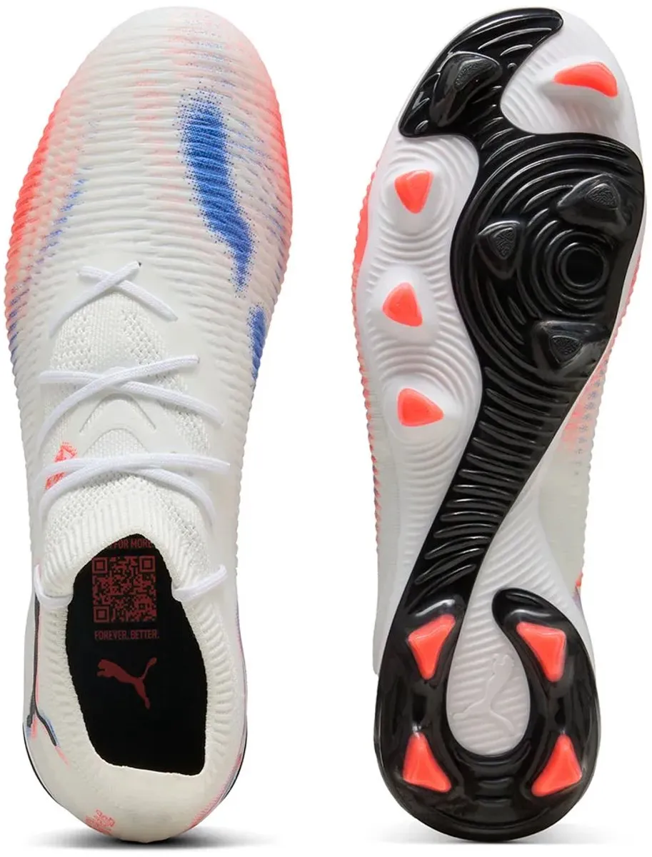 PUMA Future 8 Match Voetbalschoenen FG/AG - 46.5 - Wit