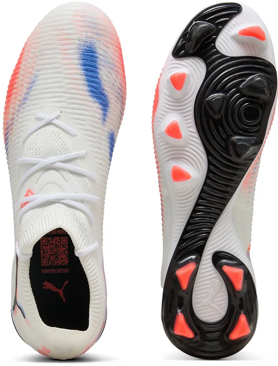 PUMA Future 8 Match Voetbalschoenen FG/AG - 46.5 - Wit