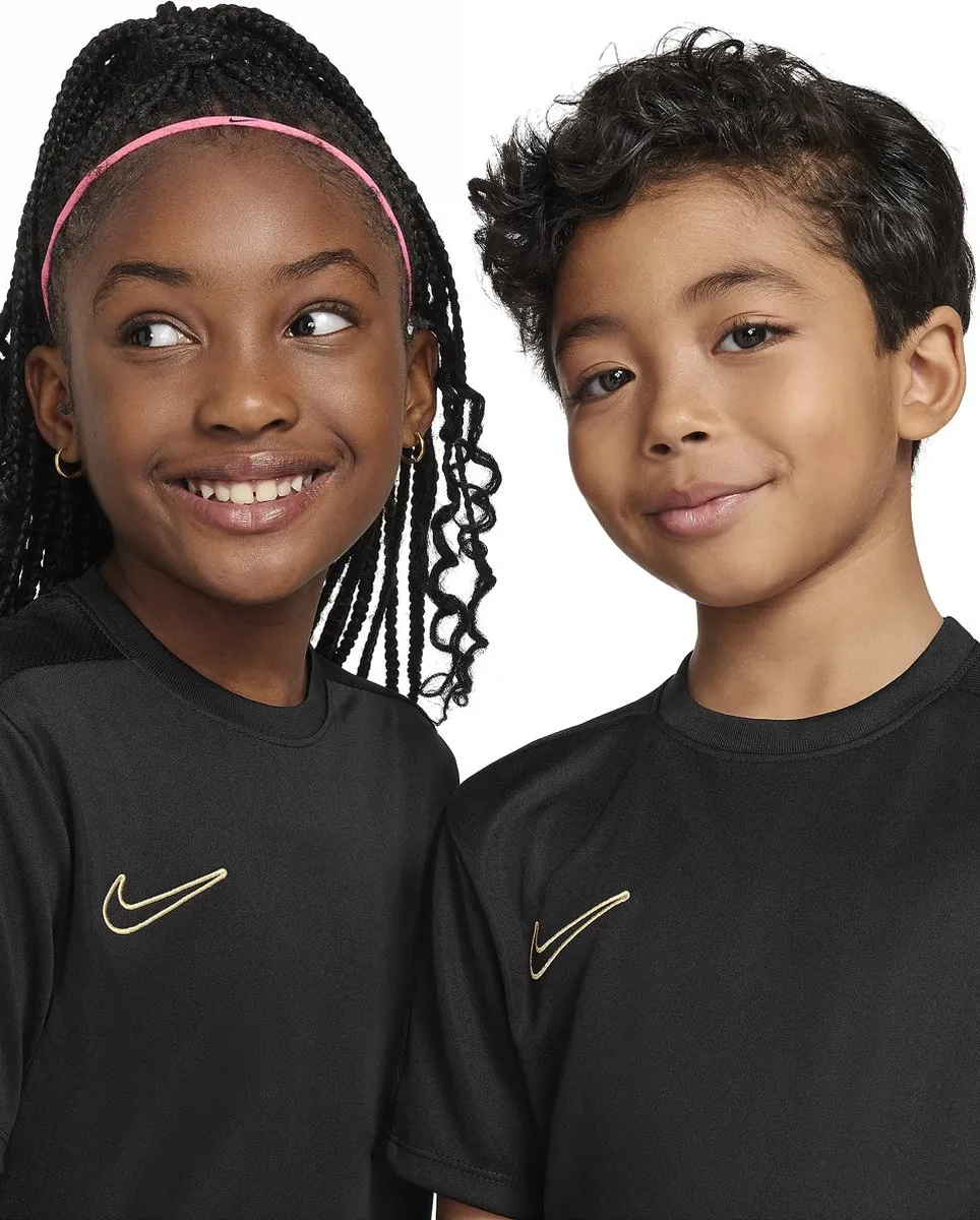 Nike Dri-FIT Academy23 Voetbalshirt 140 - Zwart - afbeelding 6 van 6