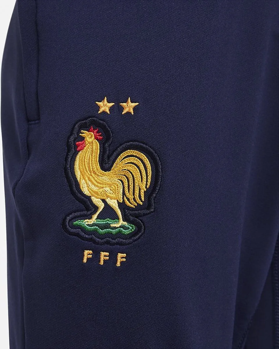 Nike FFF 24/25 Strike Dri-FIT Voetbalbroek - Maat 152/158 - Blackened Blue