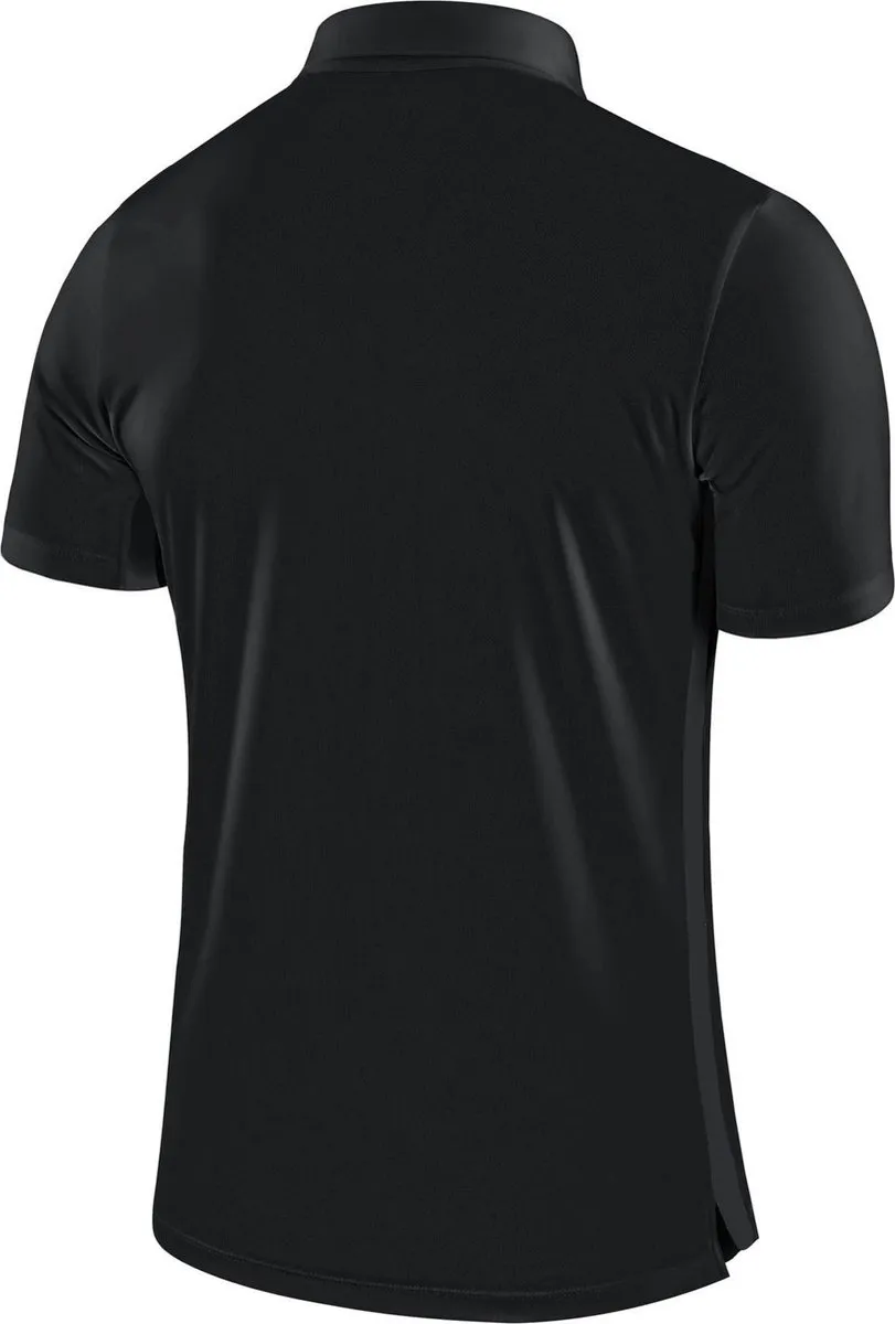 Nike Dry Academy 18 SS Polo Heren - Zwart/Grijs/Wit - Maat S
