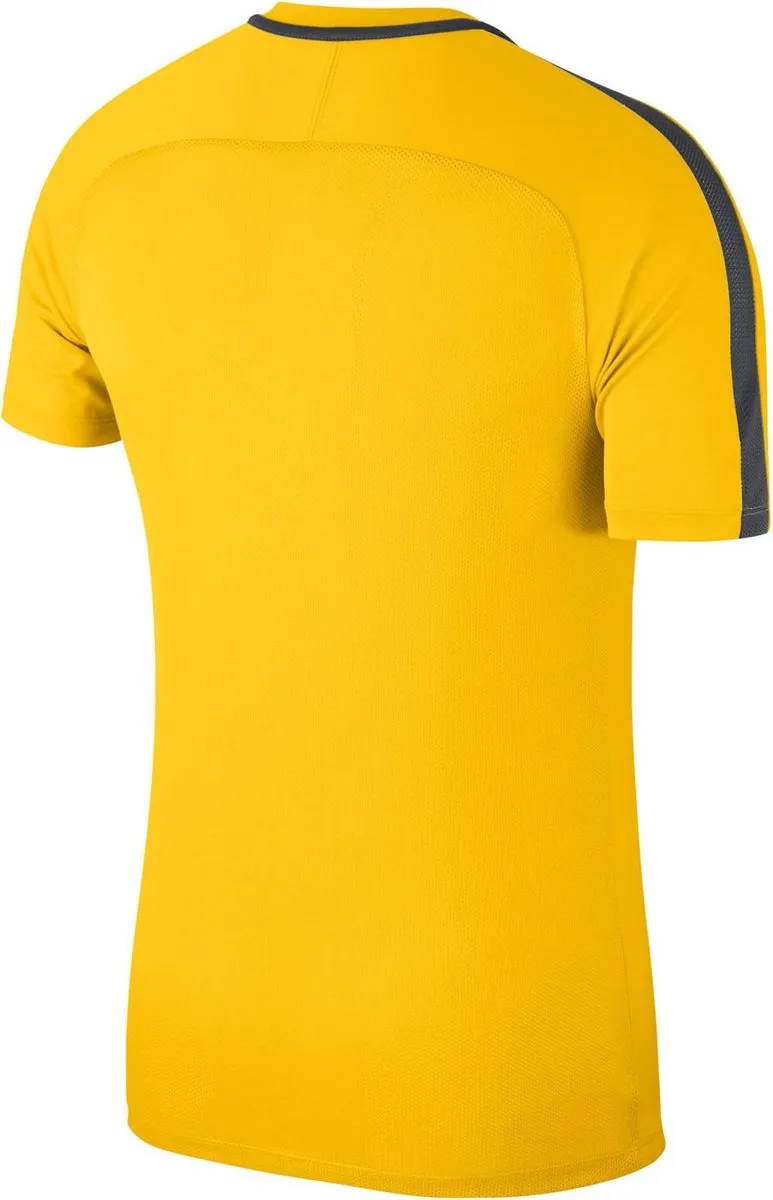 Nike Sportshirt Kids Geel/Zwart - Maat 128