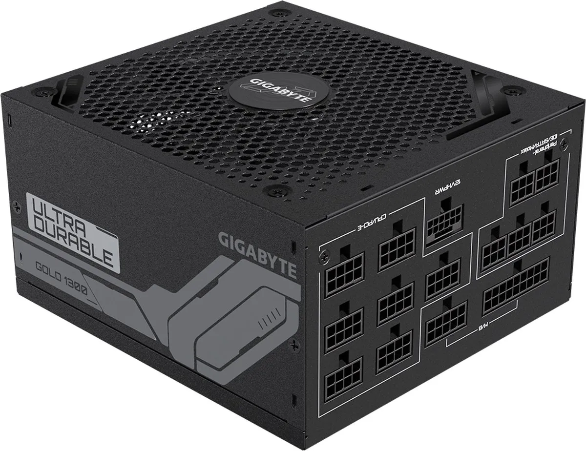 Gigabyte UD1300GM PG5 Voeding 1300W - ATX - Zwart