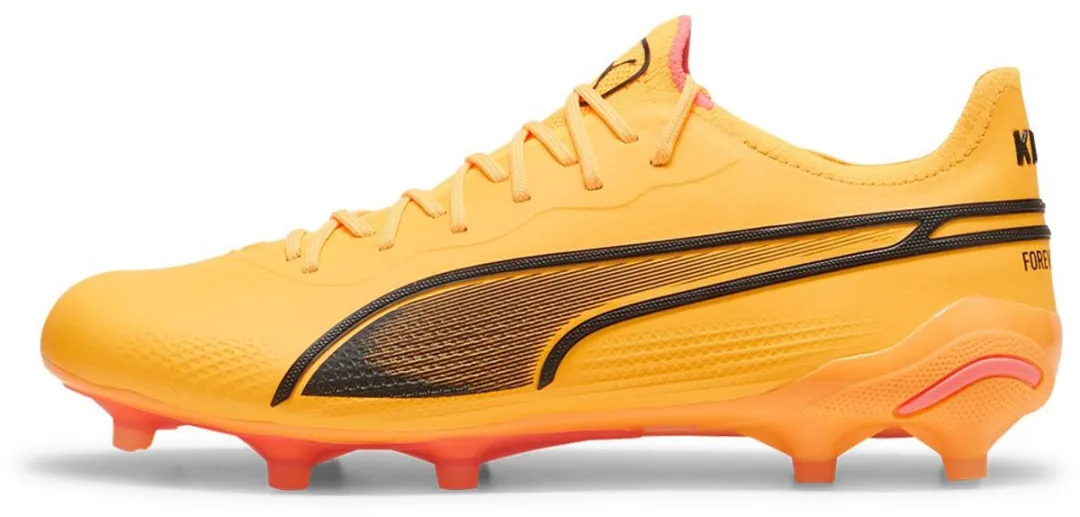 PUMA King Ultimate FG/AG Voetbalschoenen - Oranje - EU 45