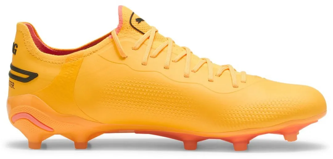 PUMA King Ultimate FG/AG Voetbalschoenen - Oranje - EU 45
