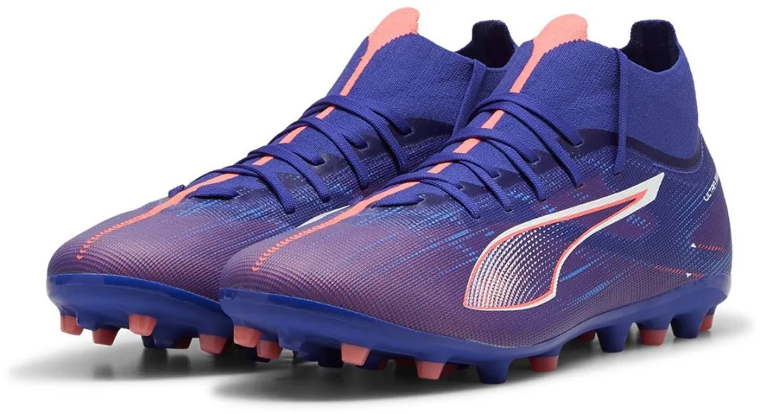 PUMA Ultra 5 Match+ Mg Voetbalschoenen - Paars - EU 42.5