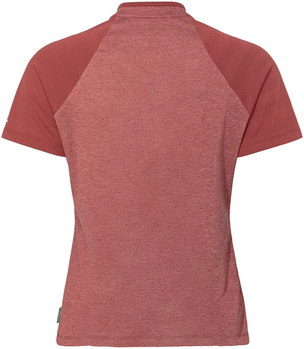 Vaude Women's Tamaro HZ Shirt IV Fietsshirt - 36 Brick