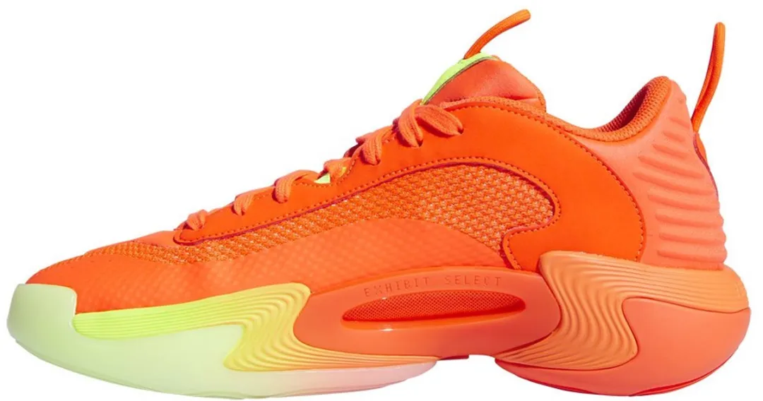Adidas Exhibit Select 2.0 Basketbalschoenen - Dames 42 - Solar Red/Lucid Lemon