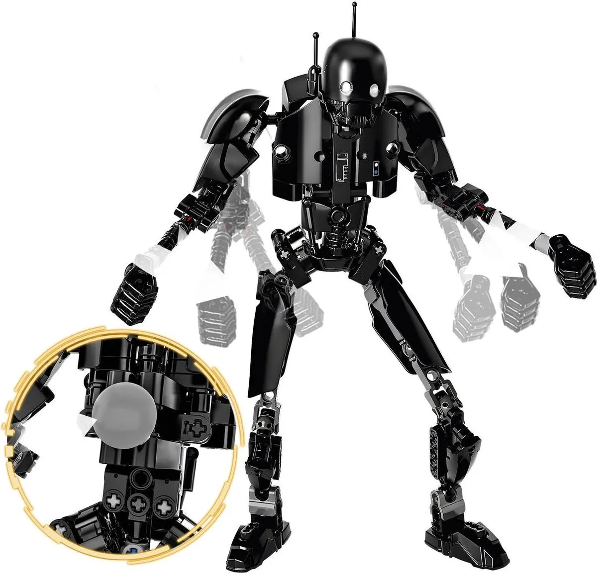 LEGO Star Wars K-2SO 75120 - 169 Stukken - afbeelding 5 van 6