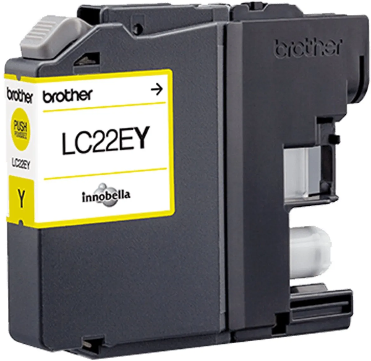 Brother LC-22EY Inktcartridge Geel