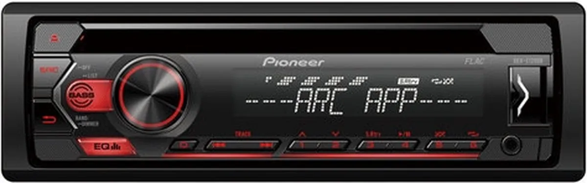 Pioneer DEH-S120UB Autoradio - Enkel DIN - 50W - Zwart