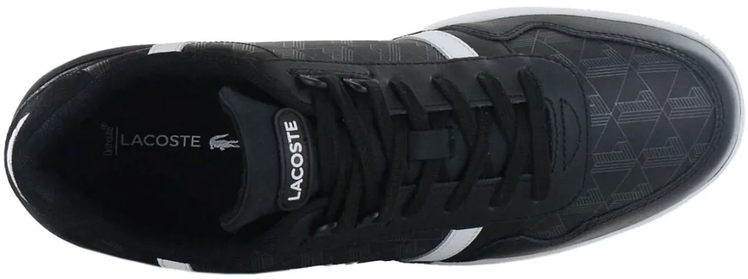 Lacoste T-Clip Leather Heren Sneakers - Zwart - Maat 39.5