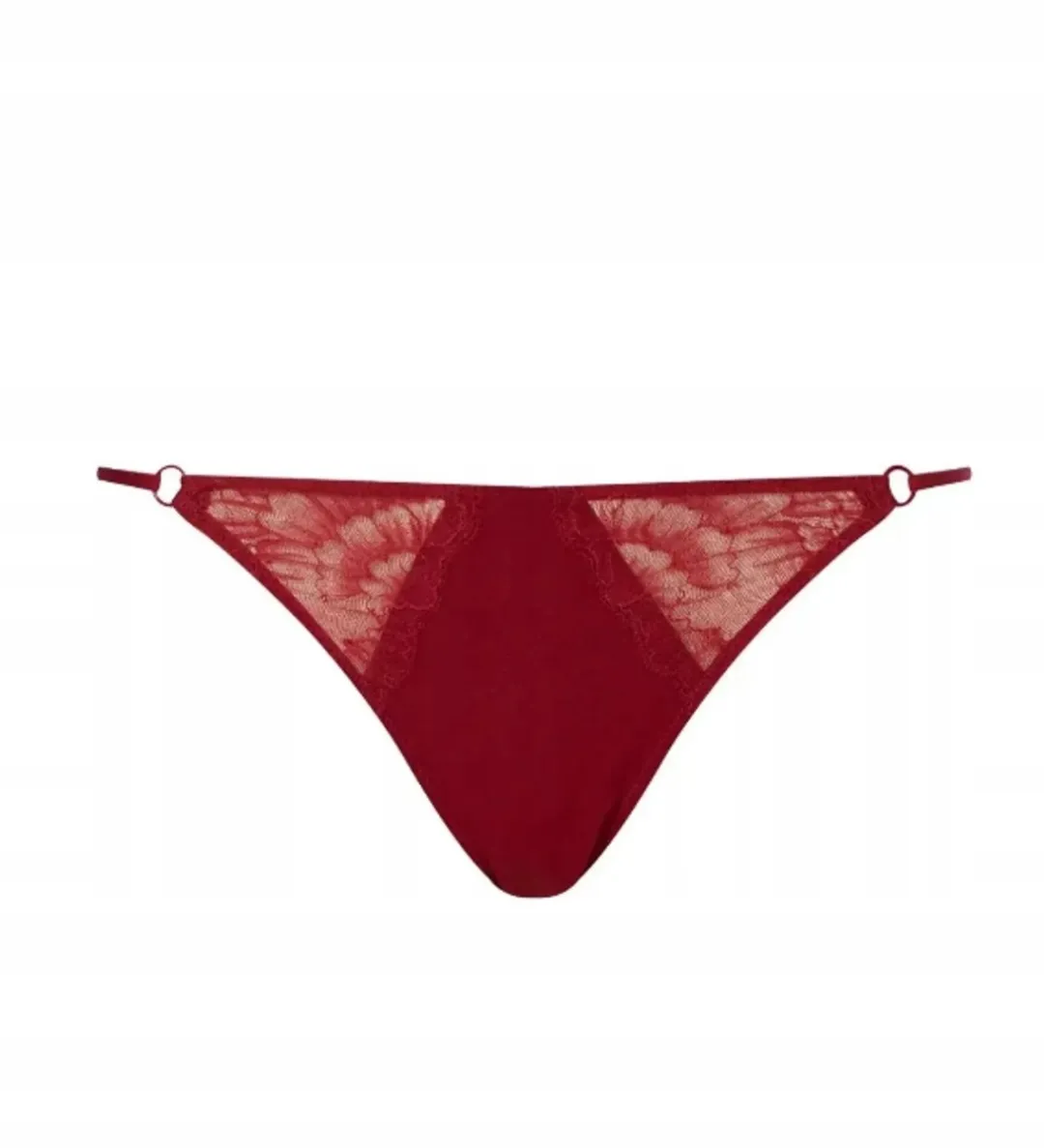 Calvin Klein Dames Kant Slip Bordo XL