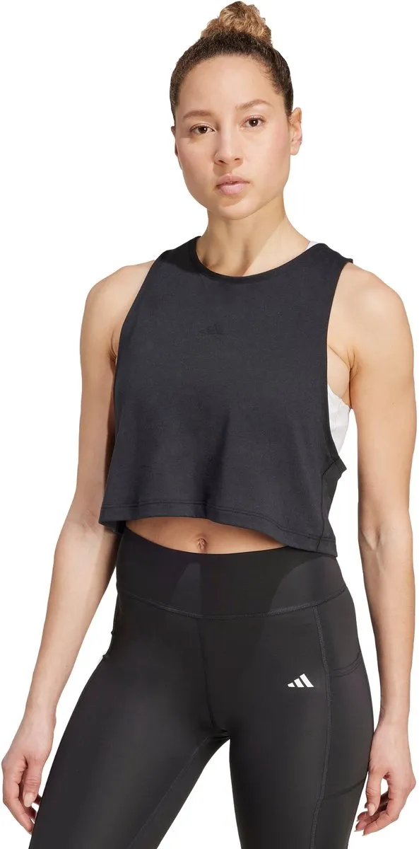 adidas Performance Essentials Korte Yogatanktop XXL