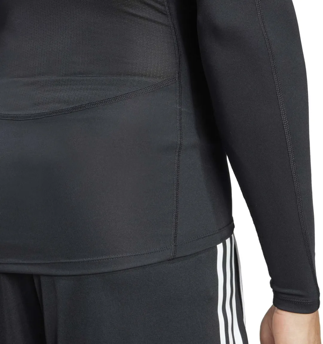 Adidas Sport Tf Ls Tee M T-Shirt - Zwart