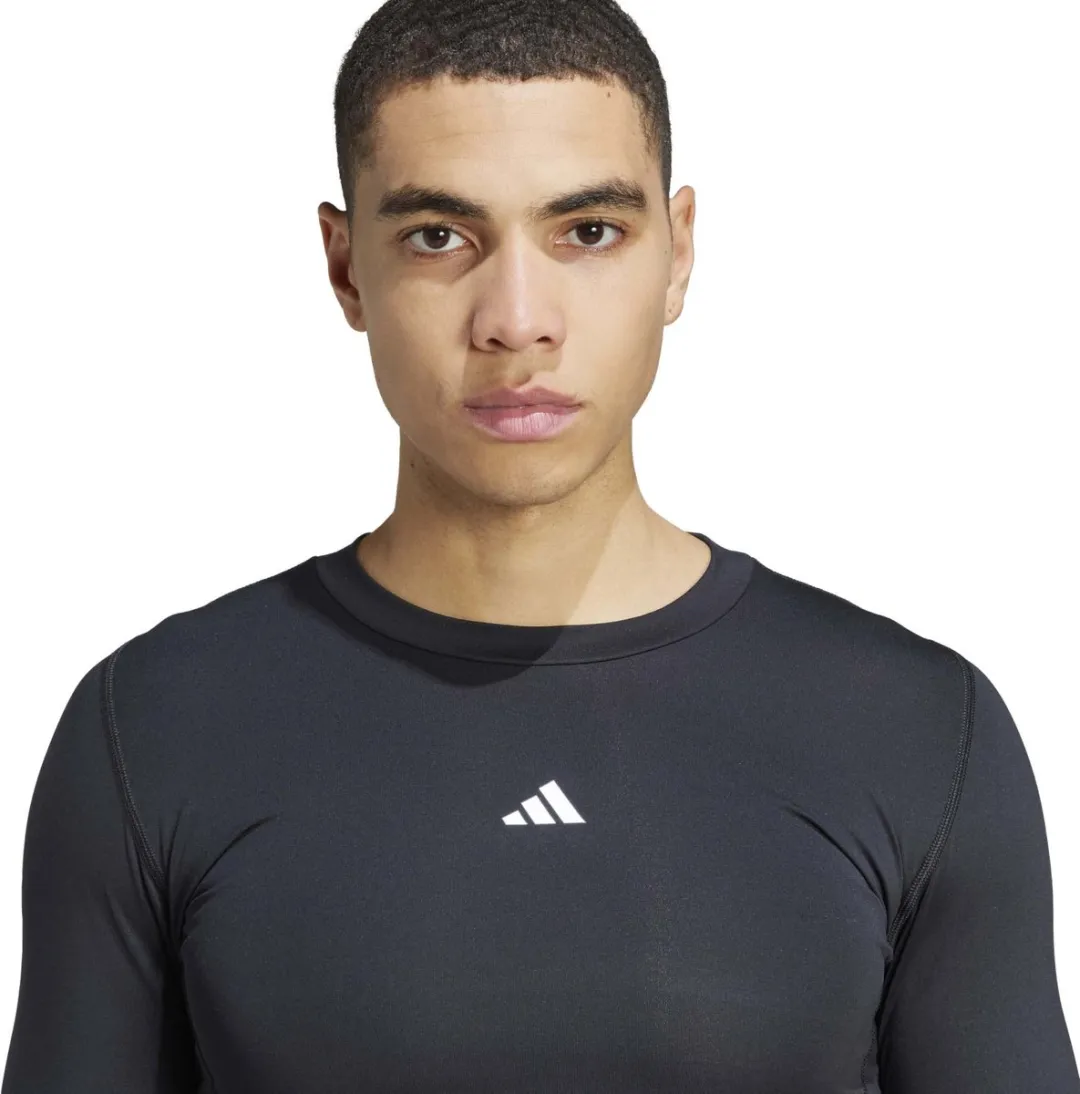 Adidas Sport Tf Ls Tee M T-Shirt - Zwart