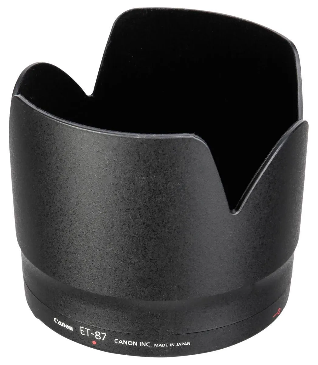 Canon ET-87 Zonnekapje - 77mm - Zwart