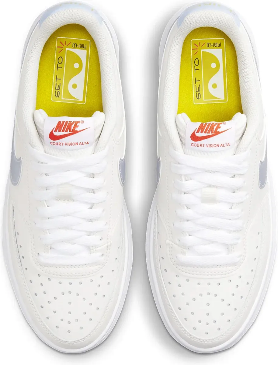 Nike Court Vision Alta Dames Sneakers DV2176-001 - Wit