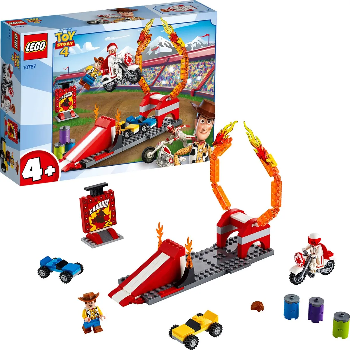 LEGO 4+ Toy Story Graaf Kaboems Stuntshow 10767 - 120 Stukken