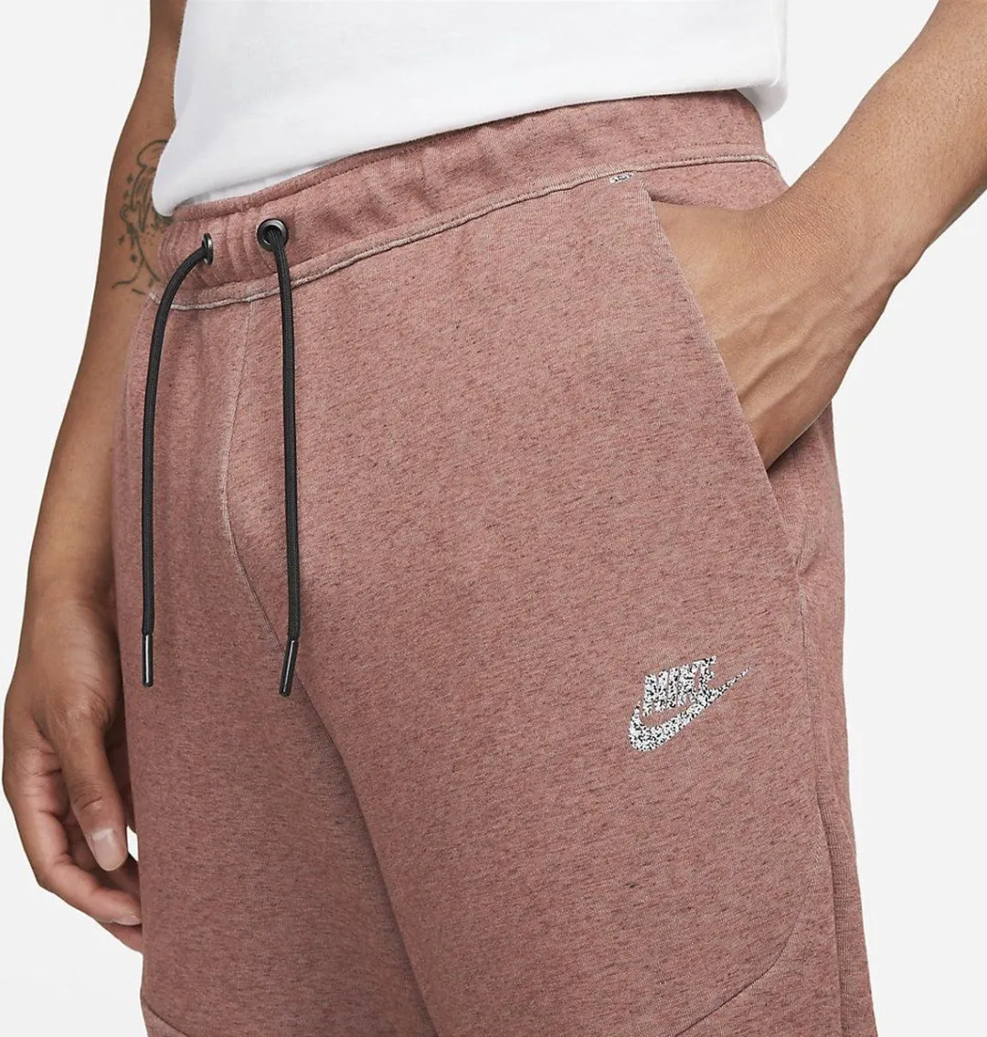 Nike Sportswear Tech Fleece Joggingbroek DD4706-670 - S - Rood