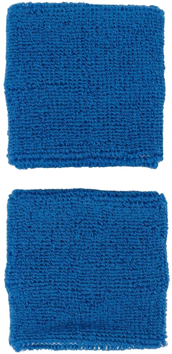 Nike Swoosh Classic Polsband - 2 Stuks Blauw