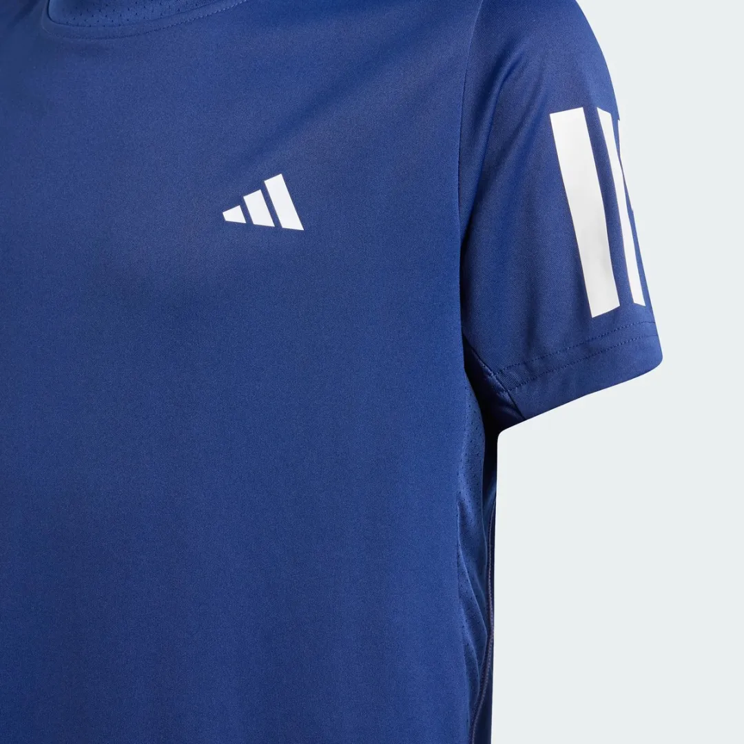 adidas Performance Club Tennis 3-Stripes T-shirt - 140 - Blauw
