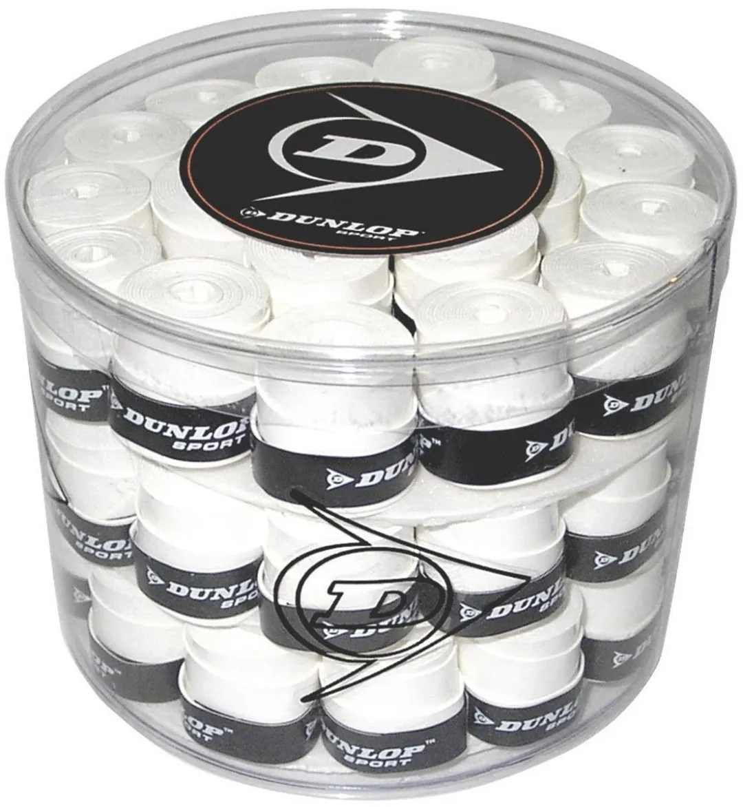 Dunlop Overgrips Tour Dry Mixkleur - 60 Stuks