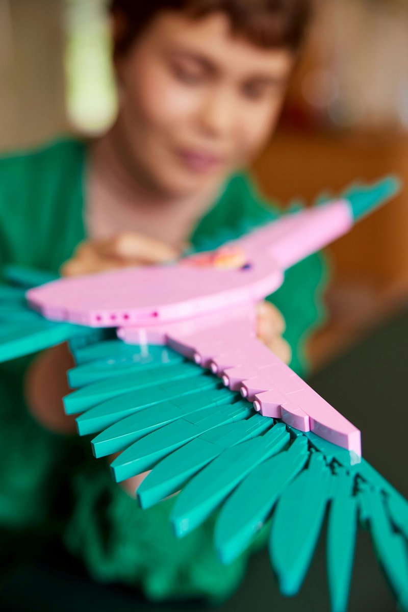 LEGO Art De Faunacollectie Kleurrijke papegaaien - 31211