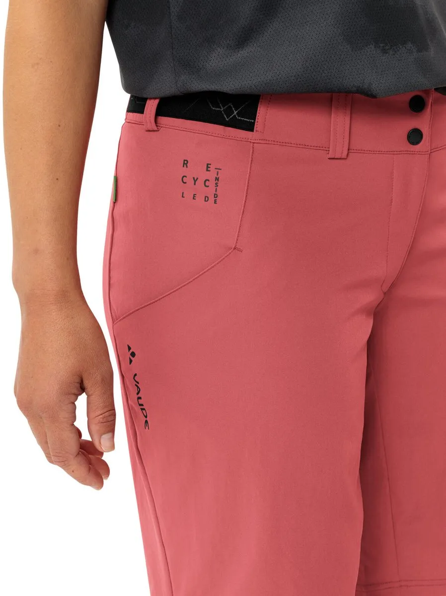 Vaude Loamer Base Shorts Dames Fietsbroek - 38 Brick