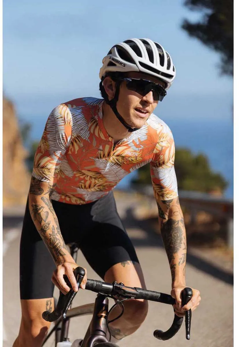 Tactic Hard Day Tropical 2022 Wielertrui - S - Tropic Orange