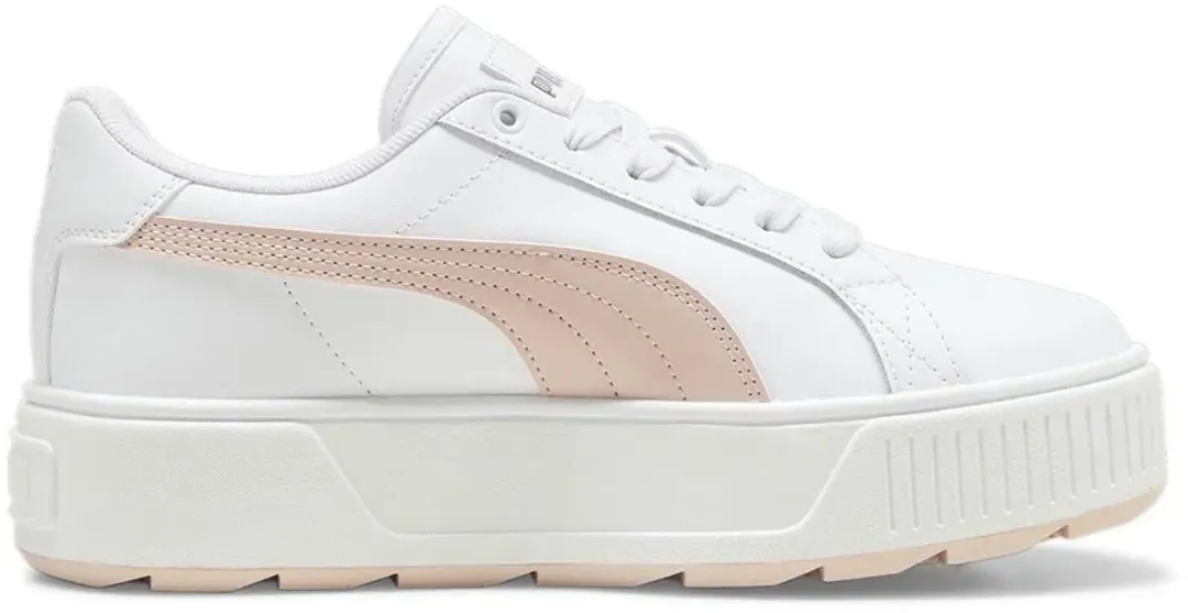 PUMA Karmen L Schoenen - Wit/Rose Quartz/Silver