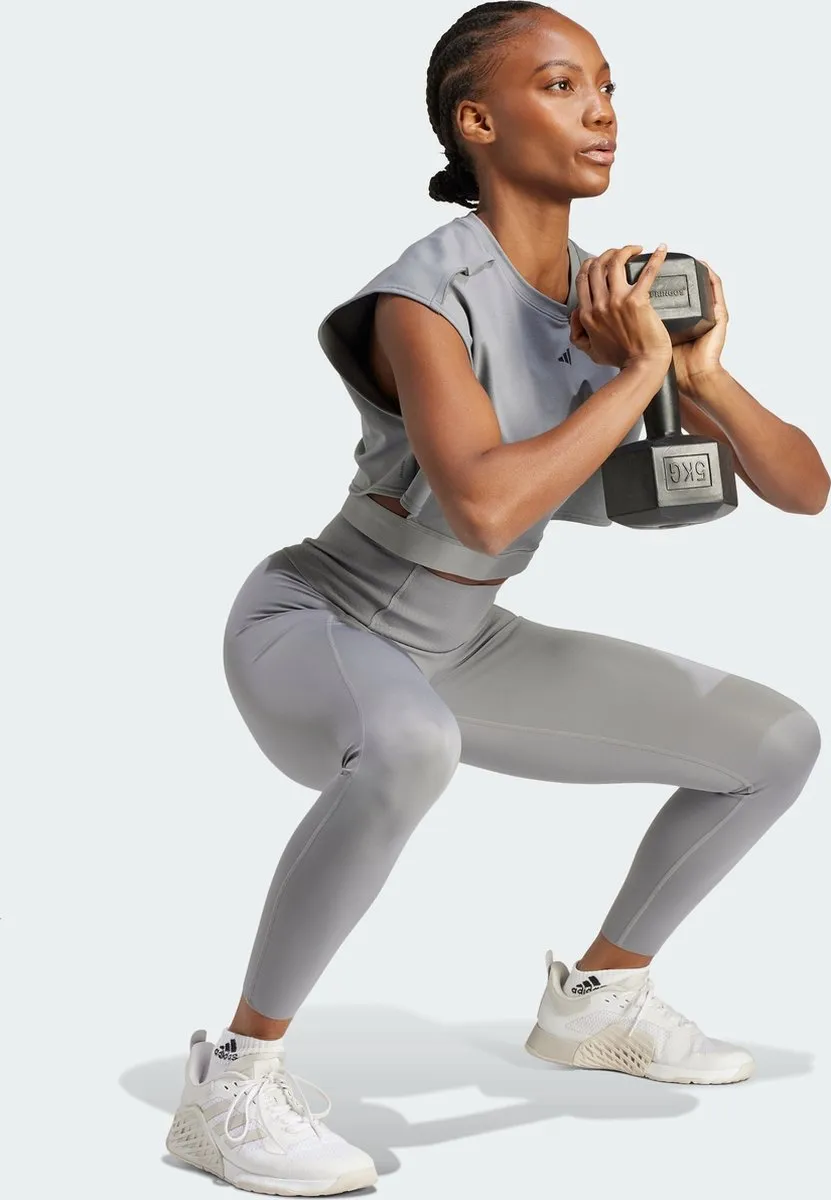adidas Performance Optime Power 7/8 Legging M - Grijs