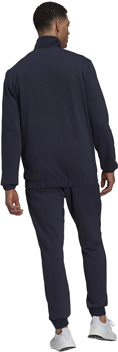adidas Trainingspak Heren Satin French Terry - Zwart S