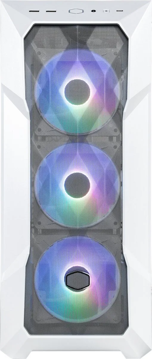 Cooler Master MasterBox TD500 Mesh V2 Midi Tower - Wit