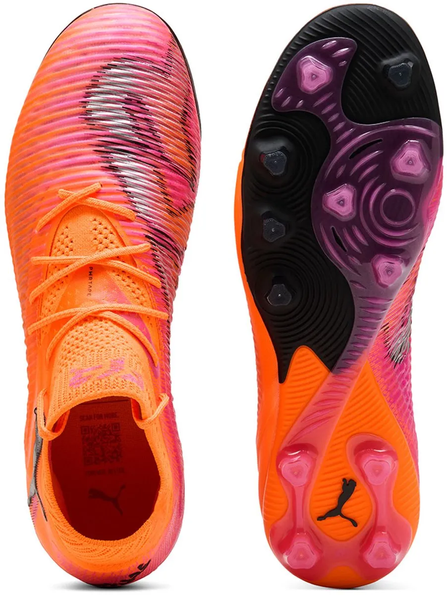 PUMA Future 8 Ultimate Ag Voetbalschoenen - Oranje - EU 41