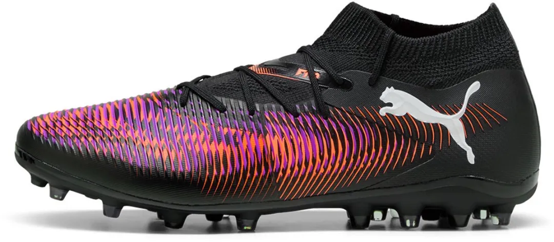 PUMA Future 8 Match Mg Voetbalschoenen - 42.5 - Zwart