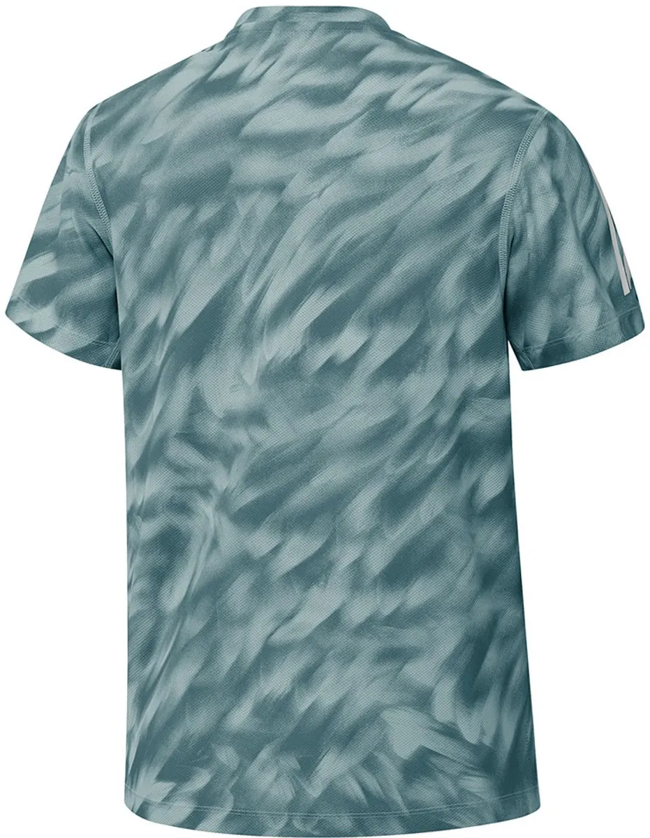 Adidas Own The Run T-shirt - Halo Mint/Grijs S