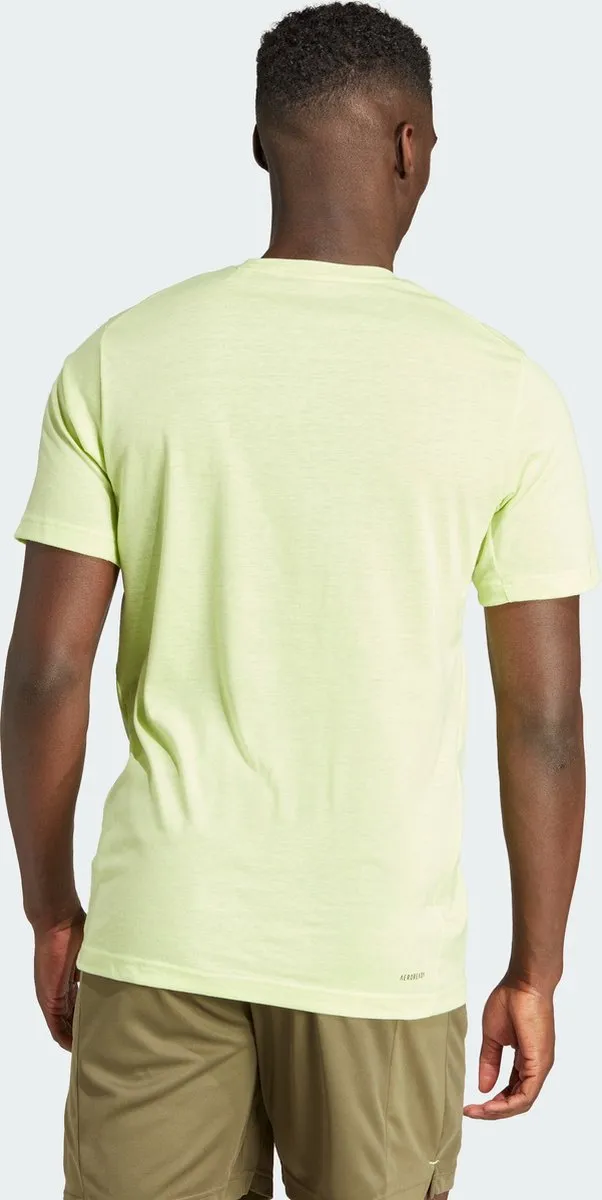 adidas Performance Train Essentials T-shirt IJ9602 - Heren - Groen - S