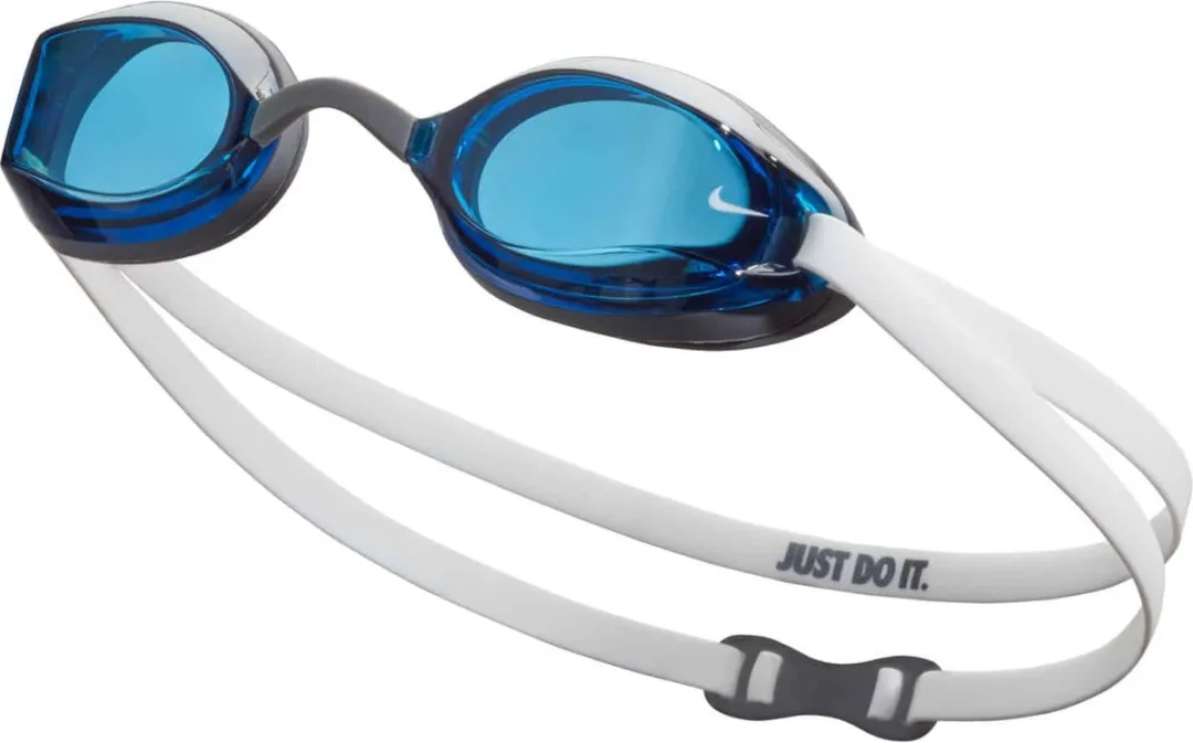 Nike Swim Legacy Goggles - Wit/Blauw