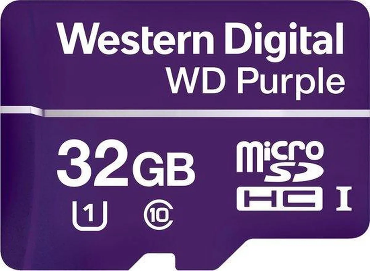 Western Digital Purple MicroSDHC 32GB UHS-I A1