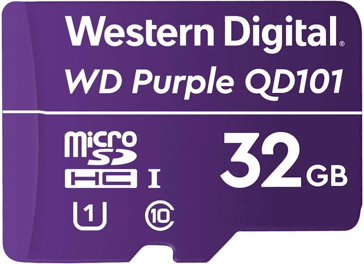 Western Digital Purple MicroSDHC 32GB UHS-I A1