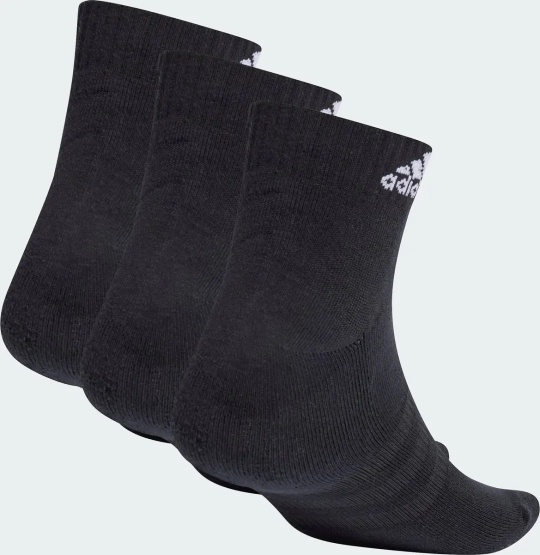 adidas Gevoerde Sportsokken IC1277 - 3 Paar - Zwart