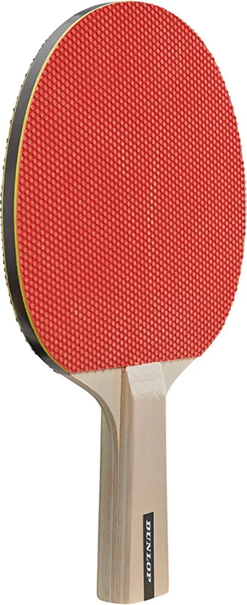 Dunlop Tafeltennisset - 4 Batjes, Net & Staanders, 6 Ballen - Rood/Zwart/Wit - afbeelding 3 van 3