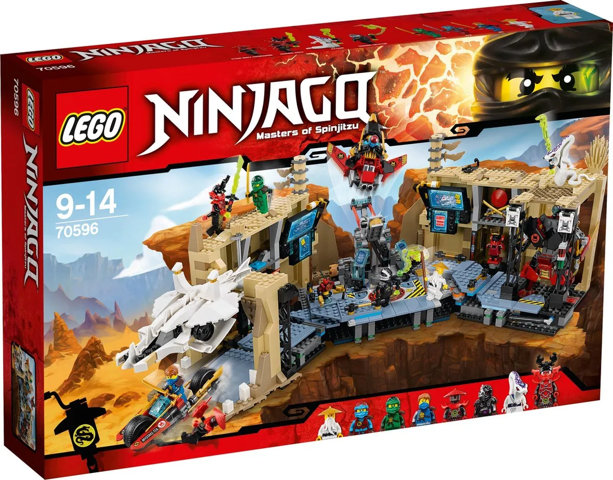 LEGO Ninjago Samurai X Grottenchaos 70596