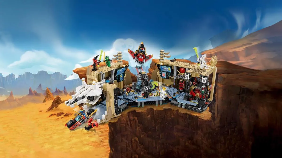 LEGO Ninjago Samurai X Grottenchaos 70596 - 1253 Stukken