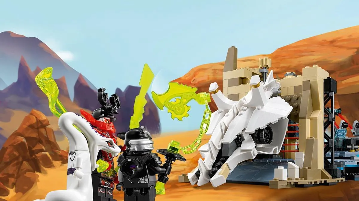LEGO Ninjago Samurai X Grottenchaos 70596 - 1253 Stukken