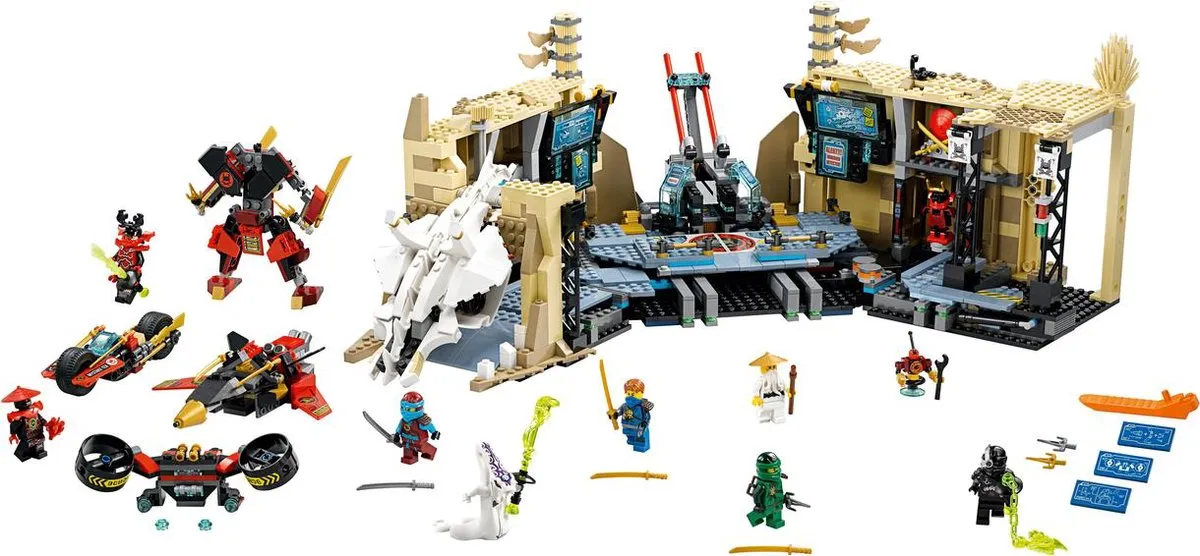 LEGO Ninjago Samurai X Grottenchaos 70596 - 1253 Stukken