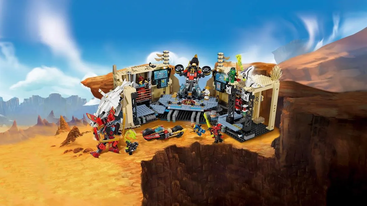 LEGO Ninjago Samurai X Grottenchaos 70596 - 1253 Stukken